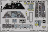 Eduard FE518 F-111C interior S.A.