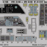 Eduard FE518 F-111C interior S.A.
