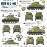 Star Decals 35-C1045 U.S. in North Africa # 1. 1st Armored Division M4A1 Sherman 1/35