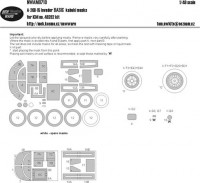 New Ware NWA-M0710 1/48 Mask A-26B-15 Invader BASIC (ICM 48282)