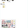 Star Decals 35-C1179 Middle East 1948(ish) # 1. Egyptian Tanks. Vickers Light Tank Mk.VIB, Bren carrier, M22 Locust, M5A1 Halftrack Humber Armoured Car Mk.IV, Daimler Dingo, Humber LRC Mk.III 1/35