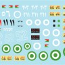 Star Decals 35-C1179 Middle East 1948(ish) # 1. Egyptian Tanks. Vickers Light Tank Mk.VIB, Bren carrier, M22 Locust, M5A1 Halftrack Humber Armoured Car Mk.IV, Daimler Dingo, Humber LRC Mk.III 1/35