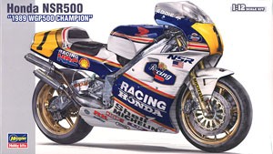 Hasegawa 21504 Мотоцикл HONDA NSR500 &quot;1989 WGP500 CHAMPION&quot; 1/12