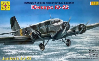 Моделист 207277 Ju-52 1/72