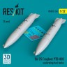 Reskit RSU32-243 Su-25 Frogfoot PTB-800 underwing fuel tanks 1/32