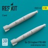 Reskit RSU32-243 Su-25 Frogfoot PTB-800 underwing fuel tanks 1/32