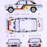 Reji Model 314 Fiat 131 Abarth 1979 Hunsruck Rallye Winner 1/24