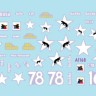 Star Decals 72-A1168 US 6th Armored Division # 2. Assault Tanks. M4 105mm, M4A3E2 Jumbo Sherman 1/72