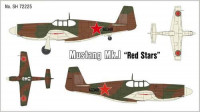 Special Hobby SH72225 Mustang Mk. I"Red Stars" 1/72