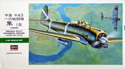 Hasegawa 19180 Jt80 Ki43-I Hayabusa (Oscar) 1/48