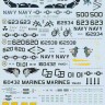 Print Scale C72450 Grumman EA-6B Powlers - Part 3 (wet decal) 1/72