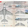 Print Scale C72450 Grumman EA-6B Powlers - Part 3 (wet decal) 1/72