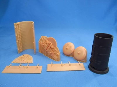Metallic Details MDR48248 Rockwell B-1B Lancer rear Bomb bay 3d-printed  1/48
