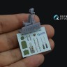 Quinta Studio QR+72032 Катапультное кресло К-36Д-5 (для Су-35, Су-57) (Для всех моделей) 1/72