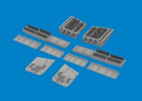 Eduard 6481131 BRASSIN P-40N gun bays (6 guns) PRINT (EDU) 1/48