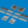Eduard 6481131 BRASSIN P-40N gun bays (6 guns) PRINT (EDU) 1/48
