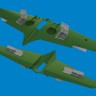 Eduard 6481131 BRASSIN P-40N gun bays (6 guns) PRINT (EDU) 1/48