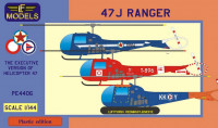 Lf Model P14406 Agusta-Bell 47J Ranger (3x camo) 2-in-1 1/144