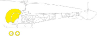 Eduard EX861 Mask OH-13 TFace (ITAL) 1/48