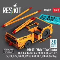 Reskit R48025 MD-3T 'Mule' Tow Tractor Early Version 1/48