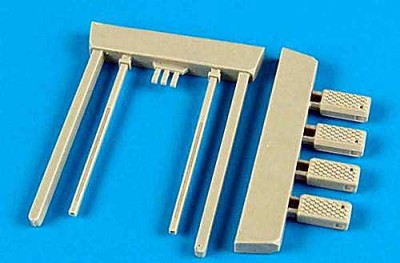 Wheelliant 148003 US. Navy polyurethane wheel chock NWC-4/5 - early type 1/48