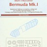 Peewit PW-M72121 1/72 Canopy mask Bermuda Mk.I (SP.HOBBY)