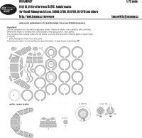 New Ware NWA-M0467 1/72 Mask B-52 B/D Stratofortress BASIC (REV/MONO)