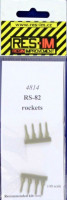 Res-Im RESIM4814 1/48 RS-82 rockets (8pcs., resin set)
