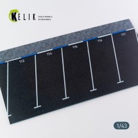 Reskit RS43002 Supermarket Parking type 2 Base (180x357) 1/43