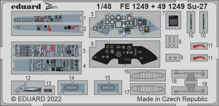 Eduard FE1249 Su-27 (G.W.H.) 1/48