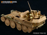 Voyager Model PEA132 Фототравлен WWII German Sd.Kfz.140 Flakpanzer 38(t) "Gepard" Fenders (For TRISTAR 35035) 1/35