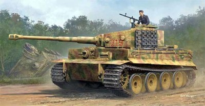 Trumpeter 09539 Tiger I Medium Production w/ Zimmerit 1/35