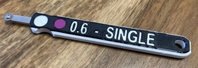 Be Izzi BIZRIVS060 Riveter 0.60 mm SINGLE (for 1/48)