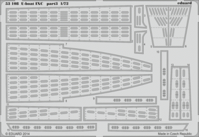 Eduard 53108 U-boat IXC part 3 1/72