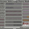 Eduard 49049 German Africa Corps Panzer Ranks WWII