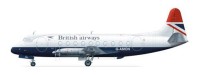 F-rsin Plastic FRP4050 Vickers Viscount 700 - British Airways (laser decals + silk-screened extras) 1/144