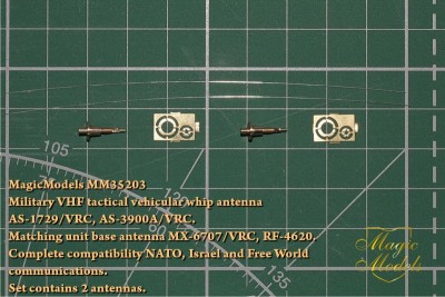 Magic Models MM35203 Антенна AS-1729/VRC, AS-3900A/VRC 1/35