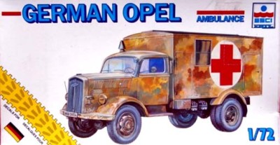 ESCI 8342 GERMAN OPEL AMBULANCE 1:72