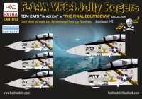 HAD 481010 Decal F-14A VF-84 'The final countdown' 1/48