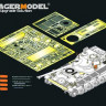 Voyager Model PE35830 Modern French AMX-13light tank basic( smoke discharger Atenna base Include ) (TAMIYA 35349) 1/35
