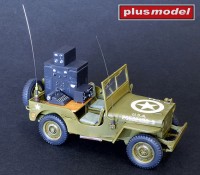 Plus model 565 Radio equipment for Jeep 1/35
