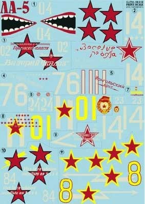 Print Scale 48-018 Ла-5 Ч.1 1/48