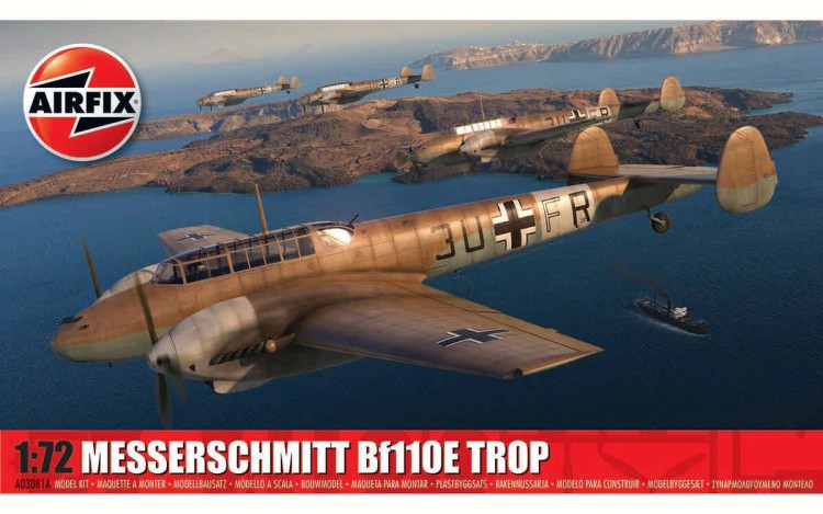 Airfix 03081A Messerschmitt Bf-110E/E-2 TROP 1/72