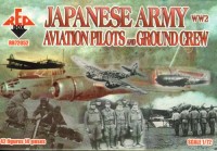 Red Box 72052 Japanese Army Pilots and ground Crew WWII 1/72