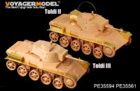 Voyager Model PE35594 WWII Hungarian Light tank Toldi III(B43)(FOR HOBBYBOSS 82479) 1/35
