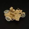 Hauler HLX48358 German Motorcycle&sidecar (Tamiya) 1/48
