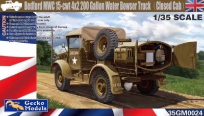 Gecko Models 35GM0024 Bedford MWC(Close Cab) 1:35