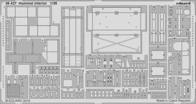 Eduard 36427 SET Hummel interior (TAM) 1/35
