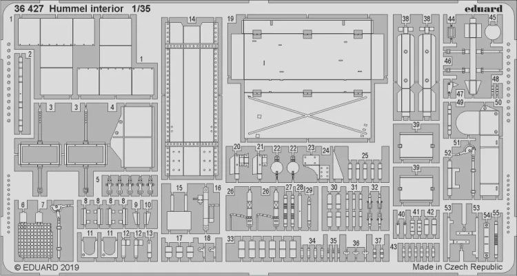 Eduard 36427 SET Hummel interior (TAM) 1/35