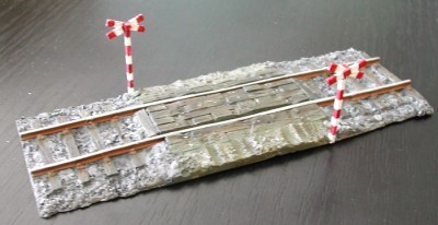 TP Model T-72136 Wooden Railway's Crossing 1/72